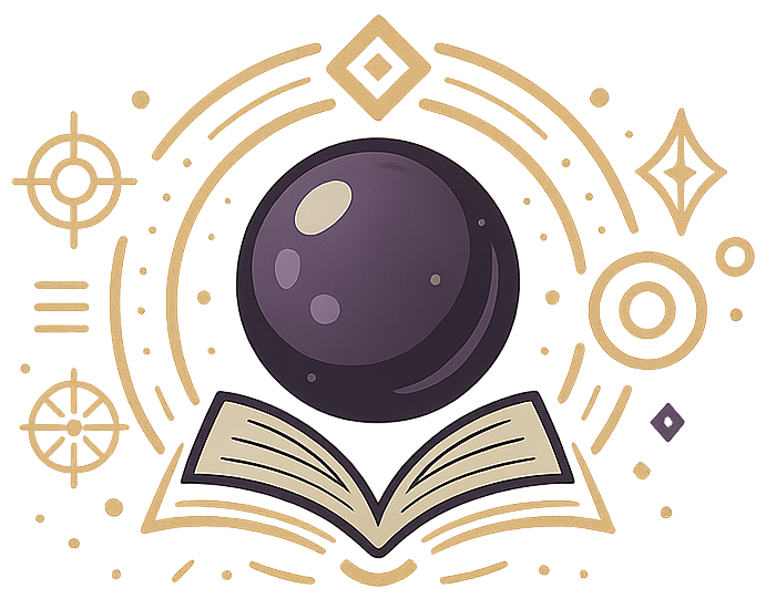 MysticLog logo dark